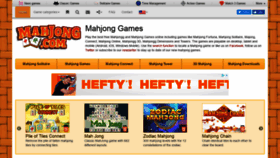 What Mahjonggames.com website looked like in 2019 (4 years ago)