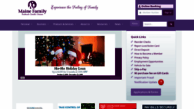 What Mainefamilyfcu.com website looked like in 2019 (4 years ago)