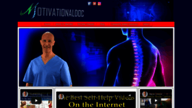 What Motivationaldoc.com website looked like in 2019 (4 years ago)
