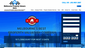 What Melbournevaluers.net.au website looked like in 2019 (4 years ago)