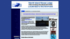 What Moose2073.org website looked like in 2019 (4 years ago)