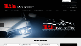What Miamicarcredit.com website looked like in 2019 (4 years ago)