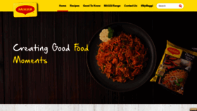 What Maggi.lk website looked like in 2019 (4 years ago)
