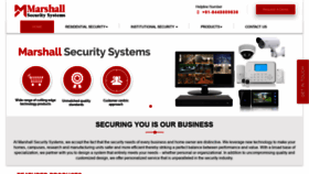 What Marshallsecuritysystems.com website looked like in 2019 (4 years ago)