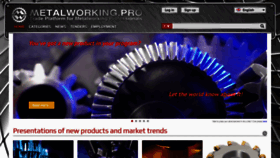 What Metalworking.pro website looked like in 2019 (4 years ago)