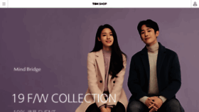 What M.tbhshop.co.kr website looked like in 2019 (4 years ago)
