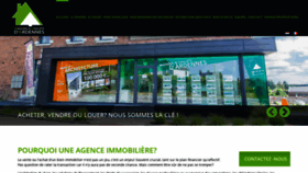What Maisons-chalets-ardennes.be website looked like in 2019 (4 years ago)