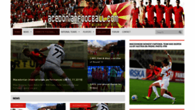 What Macedonianfootball.com website looked like in 2019 (4 years ago)