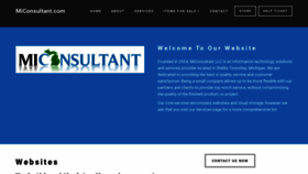 What Miconsultant.com website looked like in 2019 (4 years ago)
