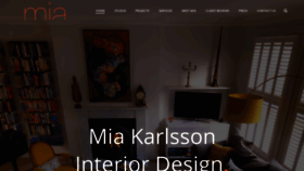 What Miakarlsson.co.uk website looked like in 2019 (4 years ago)