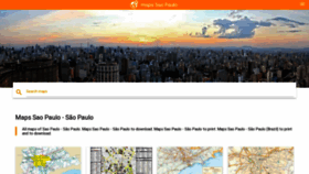 What Maps-sao-paulo.com website looked like in 2019 (4 years ago)