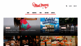 What Madmamanyc.com website looked like in 2019 (4 years ago)