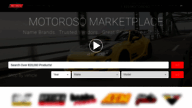 What Motoroso.com website looked like in 2019 (4 years ago)