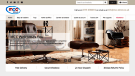 What Mcc-direct.co.uk website looked like in 2019 (4 years ago)
