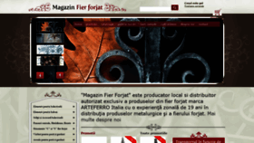 What Magazinfierforjat.ro website looked like in 2019 (4 years ago)