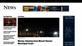 What Mountvernonnews.com website looked like in 2019 (4 years ago)