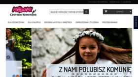 What Madomi.pl website looked like in 2019 (4 years ago)