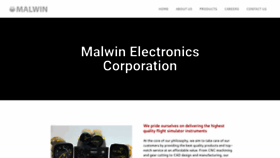 What Malwin.com website looked like in 2019 (4 years ago)