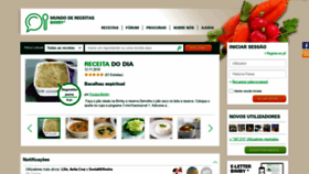 What Mundodereceitasbimby.com.pt website looked like in 2019 (6 years ago)