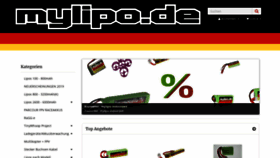 What Mylipo.de website looked like in 2019 (4 years ago)