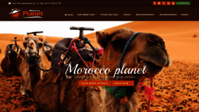 What Moroccoplanet.com website looked like in 2019 (4 years ago)