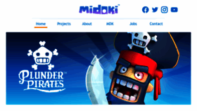 What Midoki.com website looked like in 2019 (4 years ago)
