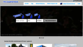 What Min-studenterkorsel.dk website looked like in 2019 (4 years ago)