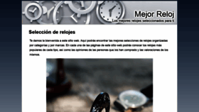 What Mejorreloj.com website looked like in 2019 (4 years ago)