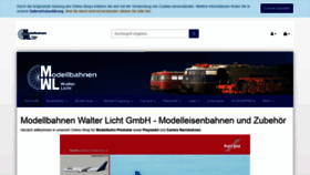 What Modellbahnen-licht.de website looked like in 2019 (4 years ago)