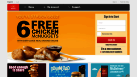 What Mcdelivery.mcdonalds.com.lb website looked like in 2019 (4 years ago)