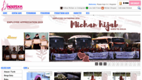 What Michan.co.id website looked like in 2019 (4 years ago)