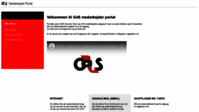 What Medarbejder.g4s.dk website looked like in 2019 (4 years ago)