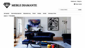 What Meblediamante.pl website looked like in 2019 (4 years ago)