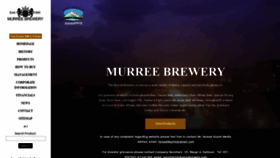 What Murreebrewery.com website looked like in 2019 (4 years ago)