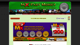 What Mxfastmoney.com website looked like in 2019 (4 years ago)