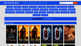 What Moviespapa.mobi website looked like in 2019 (4 years ago)