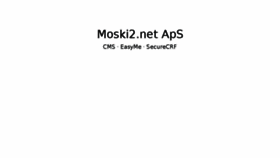 What Moski2.net website looked like in 2019 (4 years ago)