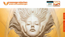 What Massage-muenchen.de website looked like in 2019 (4 years ago)