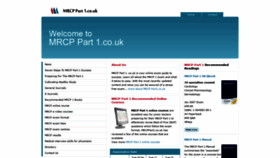 What Mrcppart1.co.uk website looked like in 2019 (4 years ago)