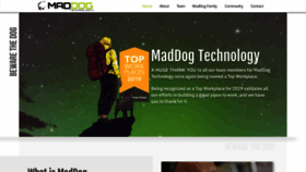 What Maddogtechnology.com website looked like in 2019 (4 years ago)