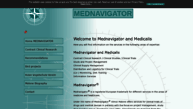 What Mednavigator.de website looked like in 2019 (4 years ago)