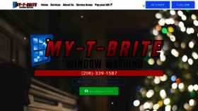 What Mytbrite.com website looked like in 2019 (4 years ago)
