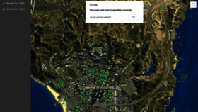 What Map.gta.world website looked like in 2019 (4 years ago)