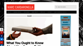 What Marccardaronella.com website looked like in 2019 (4 years ago)