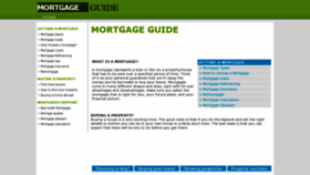 What Mortgagesguide.org website looked like in 2019 (4 years ago)