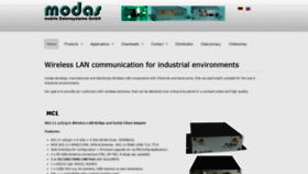 What Modas.com website looked like in 2019 (4 years ago)