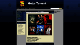 What Mejortorrent1.net website looked like in 2019 (4 years ago)