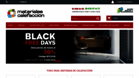 What Materialescalefaccion.com website looked like in 2019 (4 years ago)