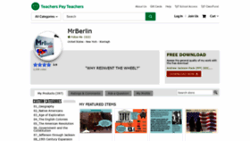 What Mrberlin.com website looked like in 2019 (4 years ago)