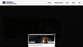 What Mykino.to website looked like in 2019 (4 years ago)